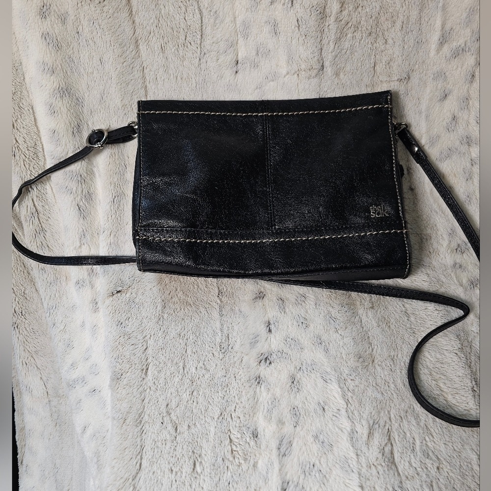 Little Black Sak Crossbody with Adjustable Strap Leather Small - Picture 4 of 9
